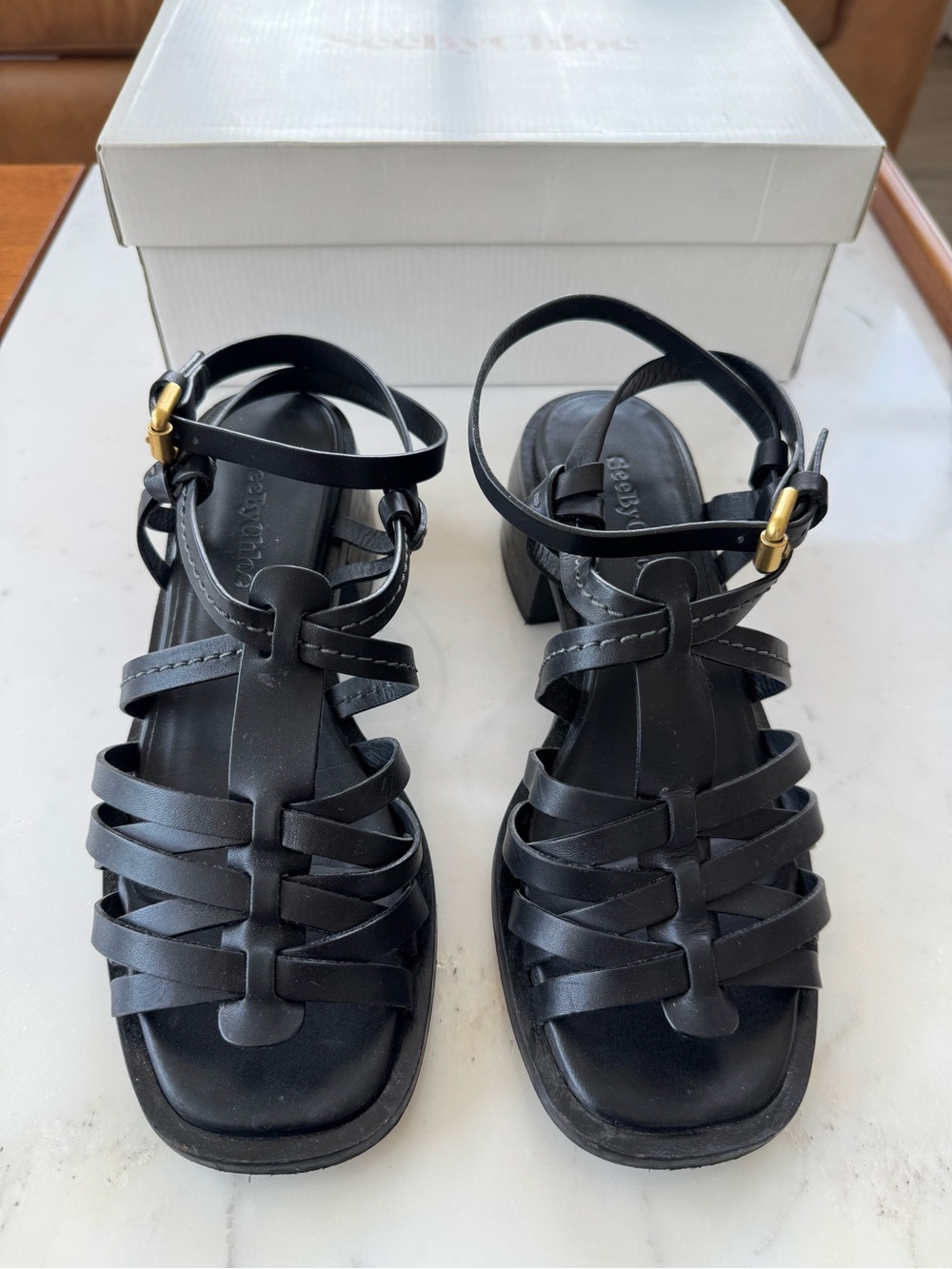 See By Chloe Wraparound Strappy Sandals